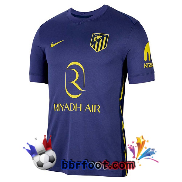 Maillot Foot Atletico Madrid Exterieur Bleu Royal 2025/2026