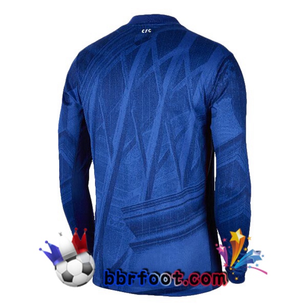 Maillot Foot FC Chelsea Domicile Manche longue Bleu 2025/2026