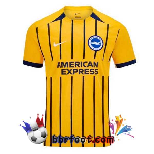 Maillot Foot FC Brighton Third Jaune 2025/2026