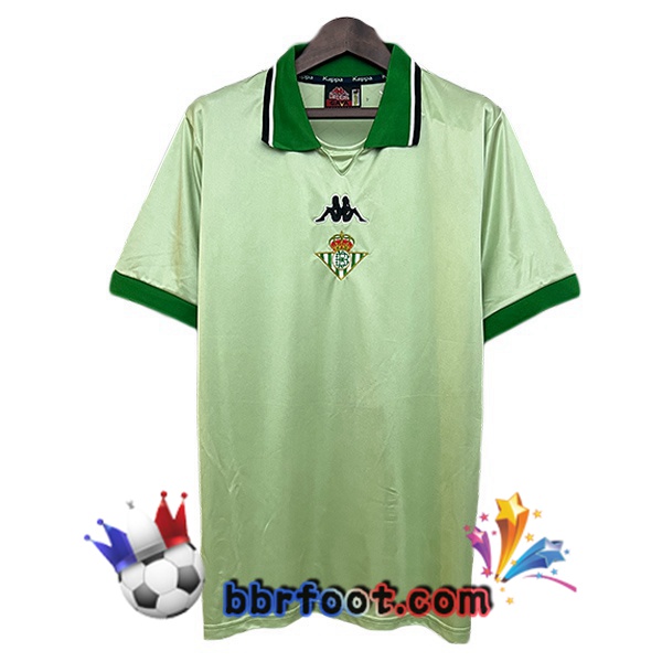 Maillot Foot Real Betis Retro Exterieur Vert 1999-2000