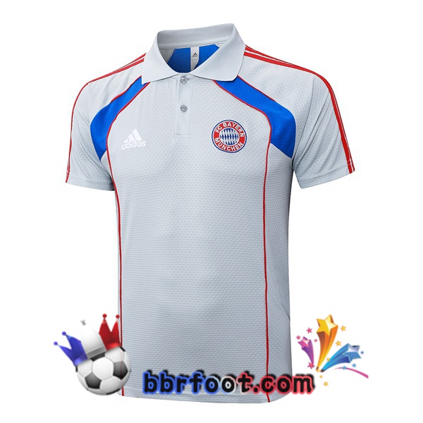 Polo Foot Bayern Munich Gris 2025/2026