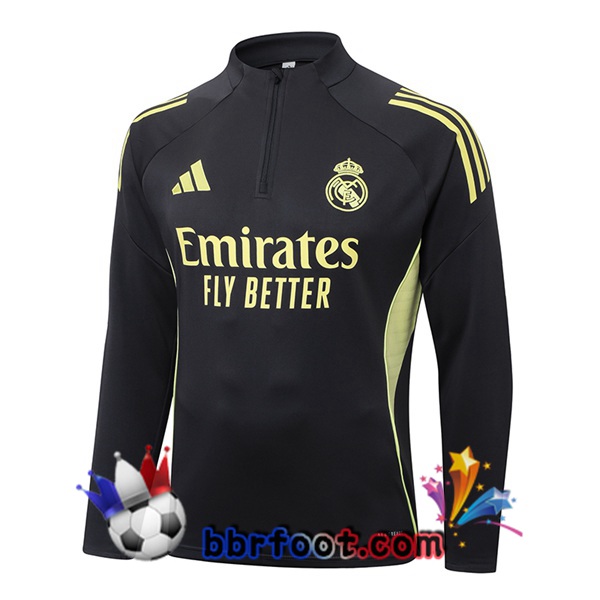 Sweatshirts Homme Real Madrid Noir 2025/2026
