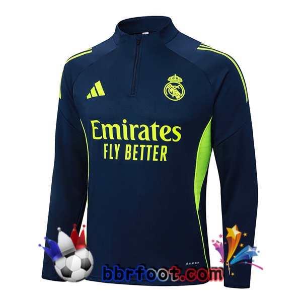 Sweatshirts Homme Real Madrid Bleu Royal 2025/2026