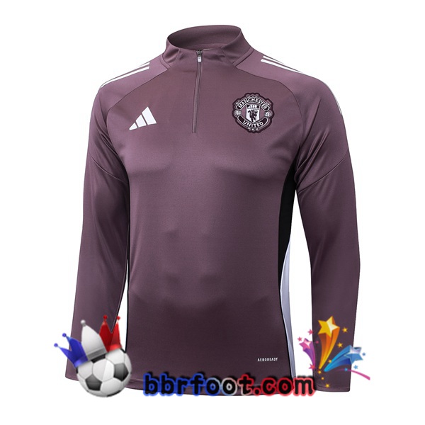 Sweatshirts Homme Manchester United Pourpre 2025/2026