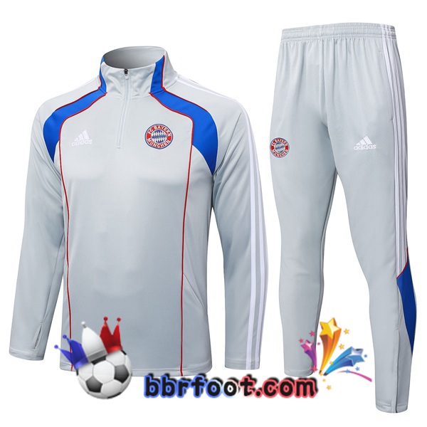Survetement Foot Bayern Munich Gris 2025/2026