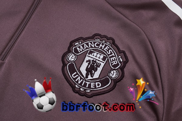Survetement Foot Manchester United Pourpre 2025/2026