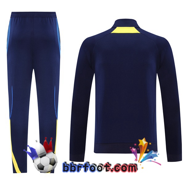 Survetement Foot - Veste Boca Juniors Bleu Royal 2025/2026
