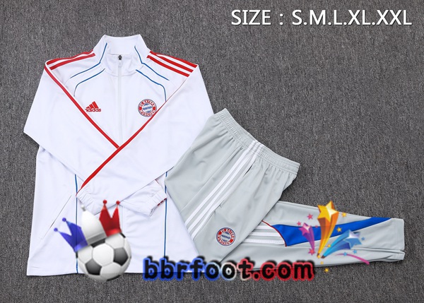 Survetement Foot - Veste Bayern Munich Blanc 2025/2026