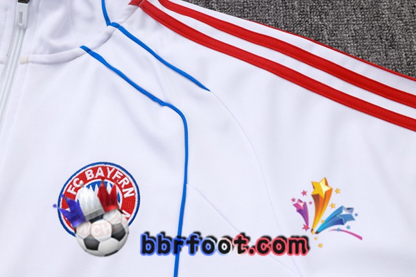 Survetement Foot - Veste Bayern Munich Blanc 2025/2026