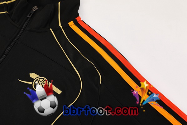 Survetement Foot - Veste Arsenal Noir 2025/2026