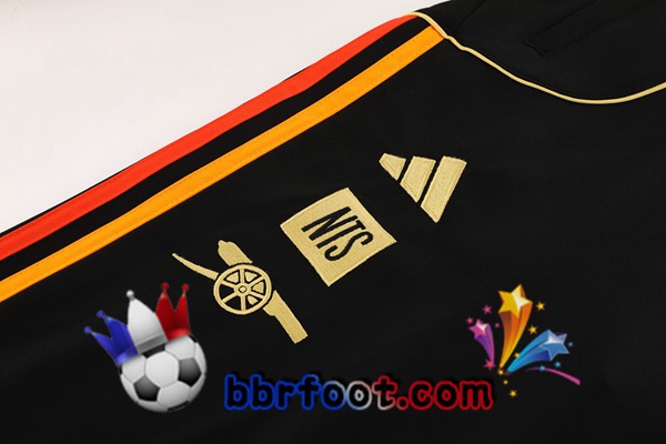 Survetement Foot - Veste Arsenal Noir 2025/2026