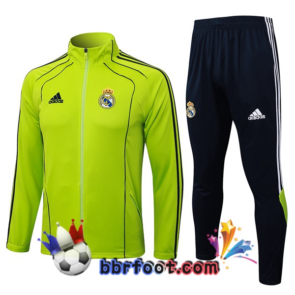Survetement Foot - Veste Real Madrid Vert 2025/2026