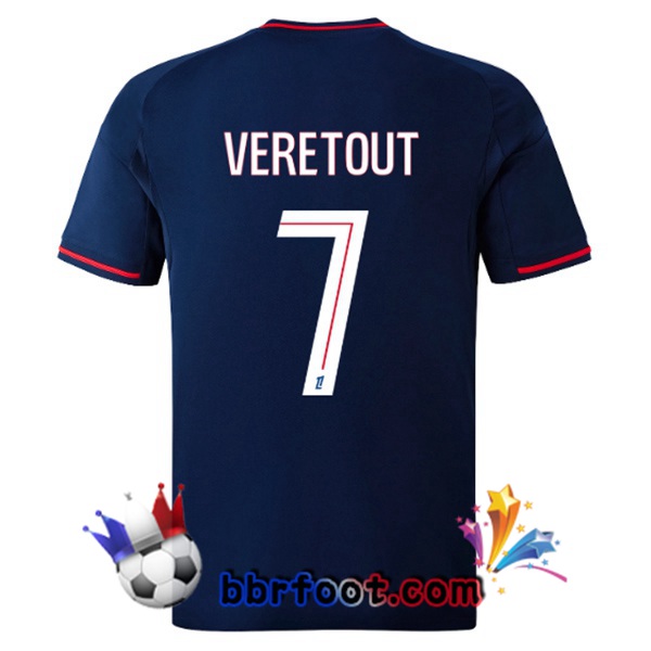 Maillot Foot Lyon OL (TOLISSO 8) Exterieur Bleu Royal 2025/2026