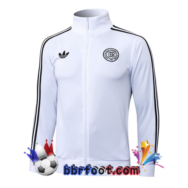 Veste Foot Allemagne Blanc 2025/2026