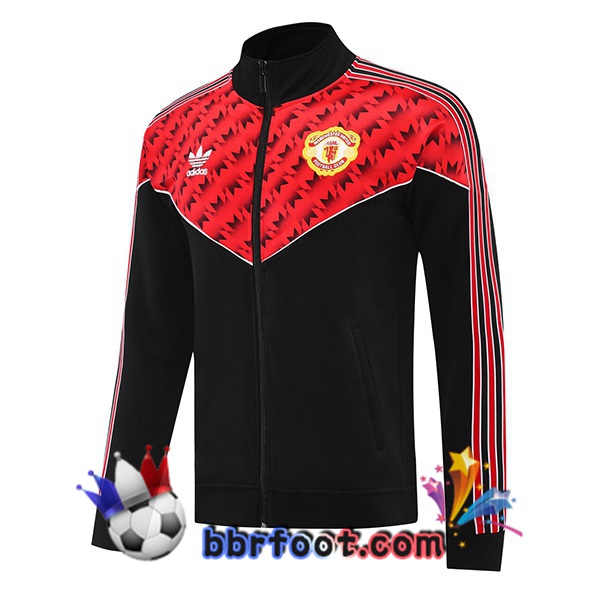 Veste Foot Manchester United Rouge Noir 2025/2026