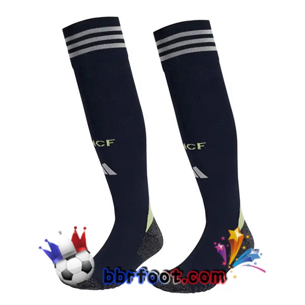 Chaussettes Foot Real Madrid Exterieur Noir 2025/2026