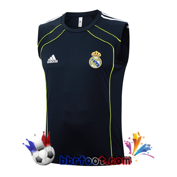 Gilet Foot Real Madrid Bleu Royal 2025/2026