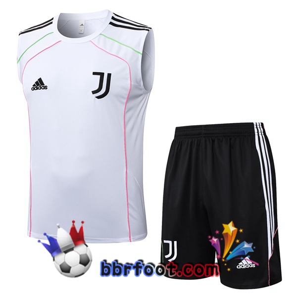 Gilet Foot Juventus + Shorts Blanc 2025/2026