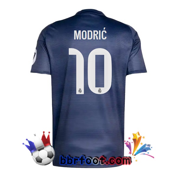 Maillot Foot Real Madrid (Modrić 10) Exterieur Bleu Royal 2025/2026 Maillot Foot Real Madrid (Modrić 10) Exterieur Bleu Royal 2025/2026