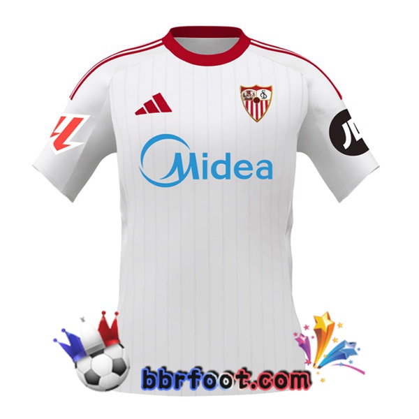 Maillot Foot Sevilla FC Domicile Blanc 2025/2026
