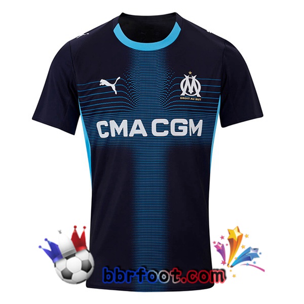 Maillot Foot Marseille OM Exterieur Bleu Royal 2025/2026