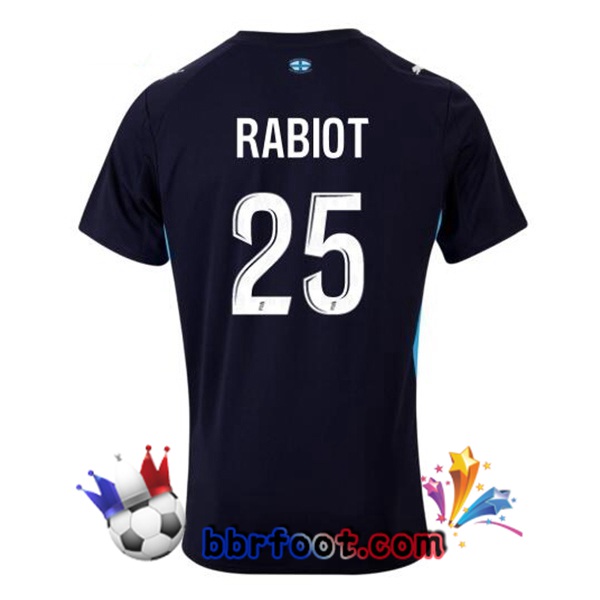 Maillot Foot Marseille OM (RABIOT 25) Exterieur Bleu Royal 2025/2026