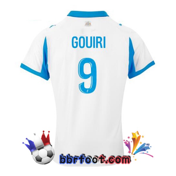 Maillot Foot Marseille OM (GOUIRI 9) Domicile Blanc 2025/2026