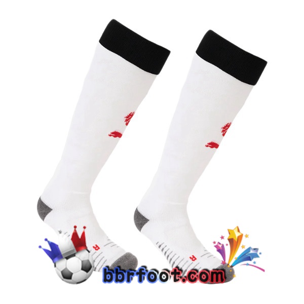 Chaussettes Foot AC Milan Exterieur Blanc 2025/2026