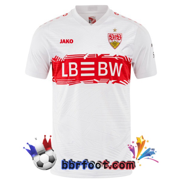 Maillot Foot VfB Stuttgart Domicile Blanc 2025/2026
