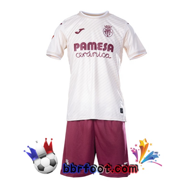 Maillot Foot Villarreal Enfant Exterieur Bleu 2025/2026