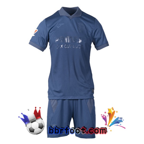Maillot Foot Villarreal Enfant Third Bleu 2025/2026