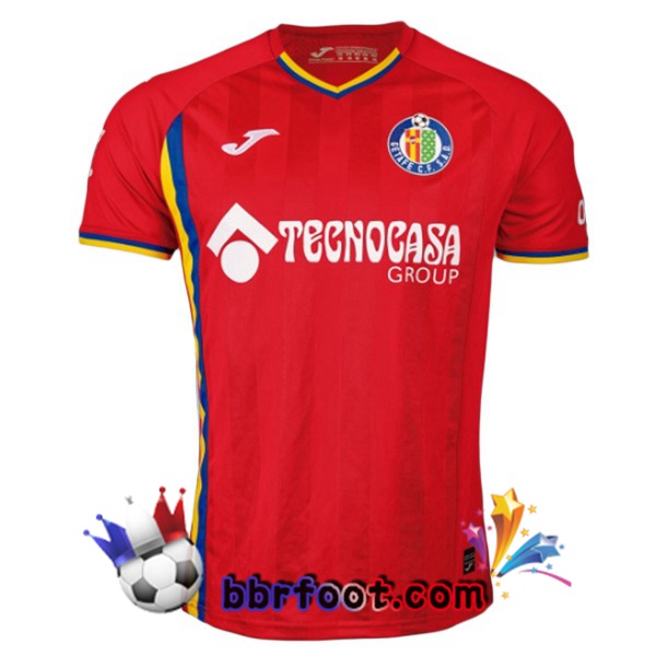Maillot Foot Getafe CF Exterieur Rouge 2025/2026