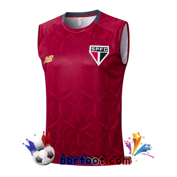 Gilet Foot Sao Paulo FC Rouge 2025/2026
