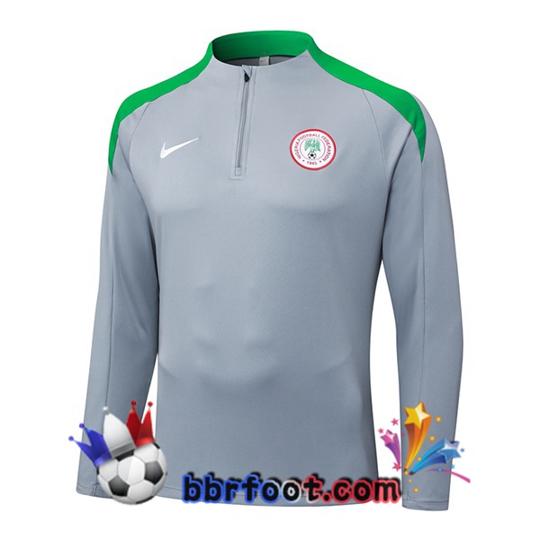 Sweatshirts Homme Nigeria Gris 2025/2026