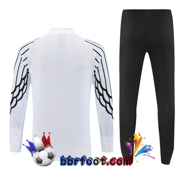 Survetement Foot Jordan Paris PSG Blanc 2025/2026
