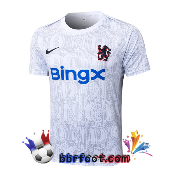Training T-Shirts FC Chelsea Blanc 2025/2026