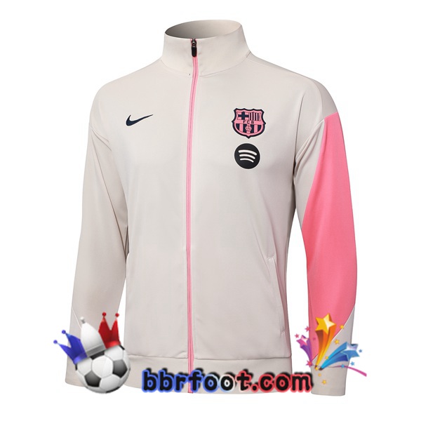 Veste Foot FC Barcelone Jaune 2025/2026