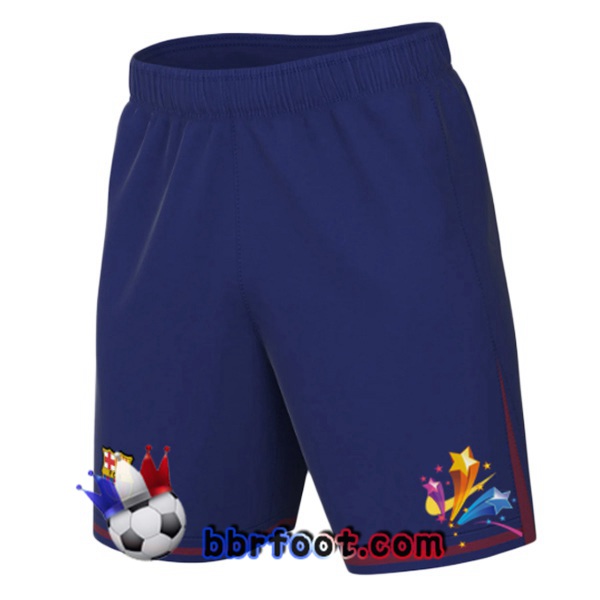 Short Foot FC Barcelone Domicile Bleu 2025/2026