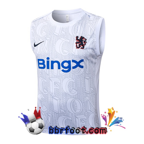 Gilet Foot FC Chelsea Blanc 2025/2026