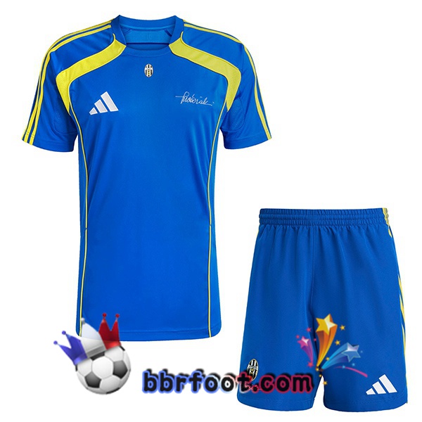 Maillot Foot Juventus Enfant VIALLI Édition Spéciale Bleu 2025/2026