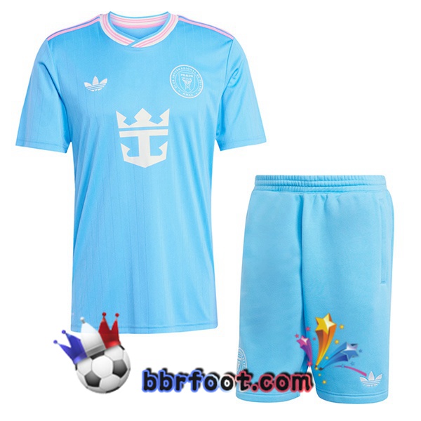 Maillot Foot Inter Miami CF Enfant Third Bleu 2025/2026