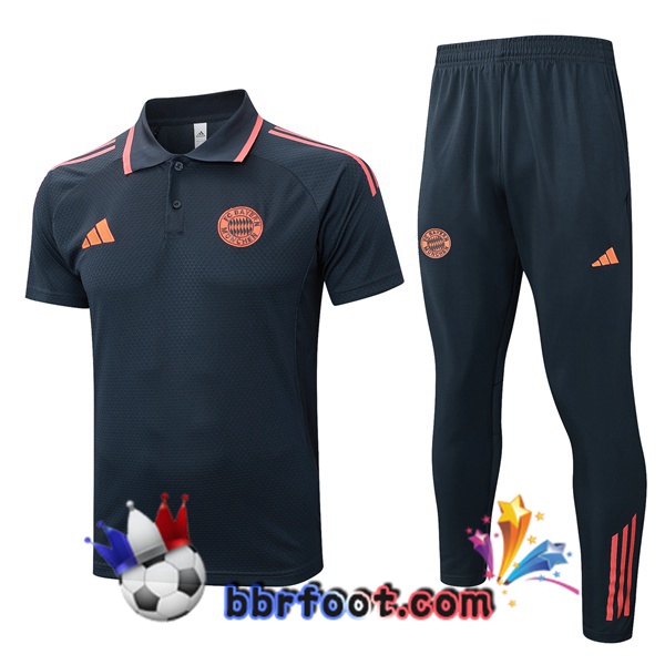Polo Foot Bayern Munich + Pantalon Gris 2025/2026
