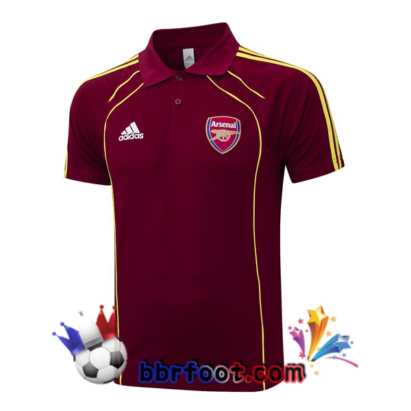 Polo Foot Arsenal Rouge 2025/2026