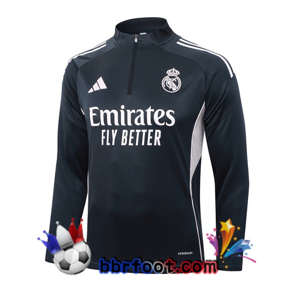 Sweatshirts Homme Real Madrid Gris 2025/2026