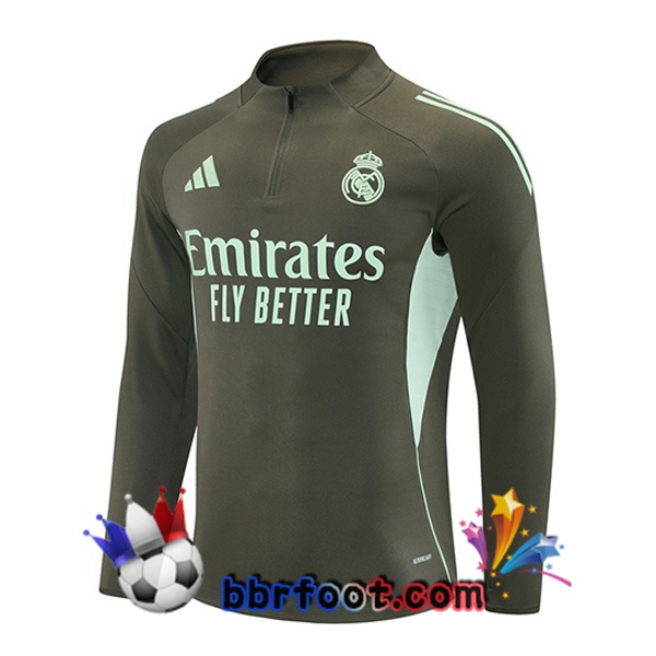Sweatshirts Homme Real Madrid Vert 2025/2026