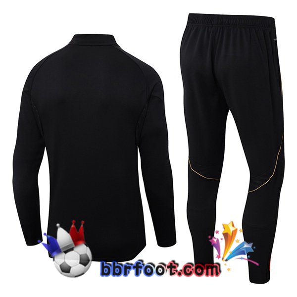 Survetement Foot Lyon OL Noir 2025/2026
