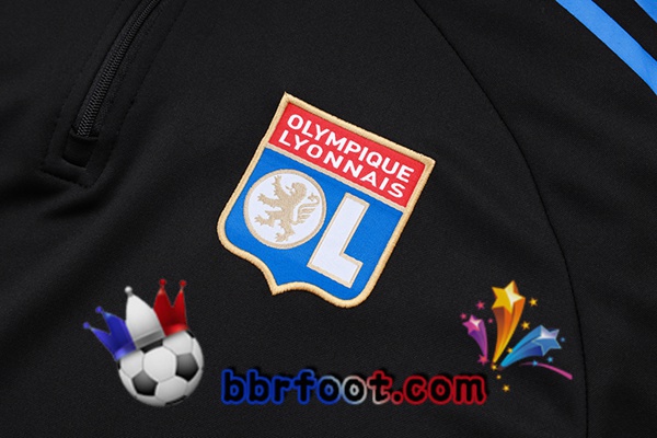 Survetement Foot Lyon OL Noir 2025/2026