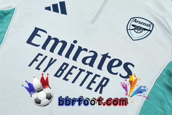 Survetement Foot Arsenal Gris 2025/2026