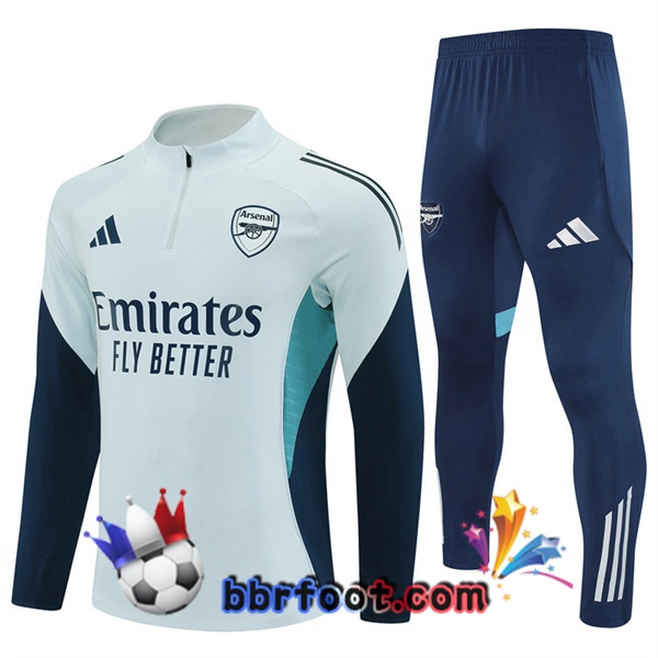 Survetement Foot Arsenal Gris 2025/2026