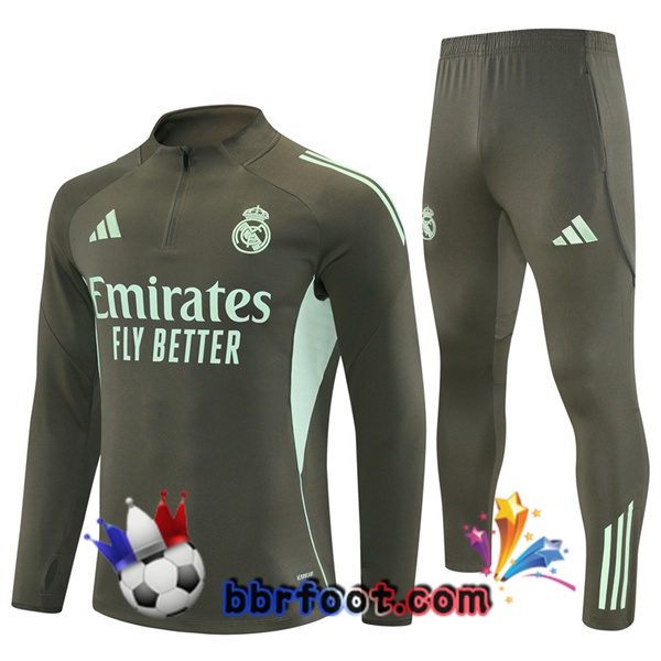 Survetement Foot Real Madrid Vert 2025/2026
